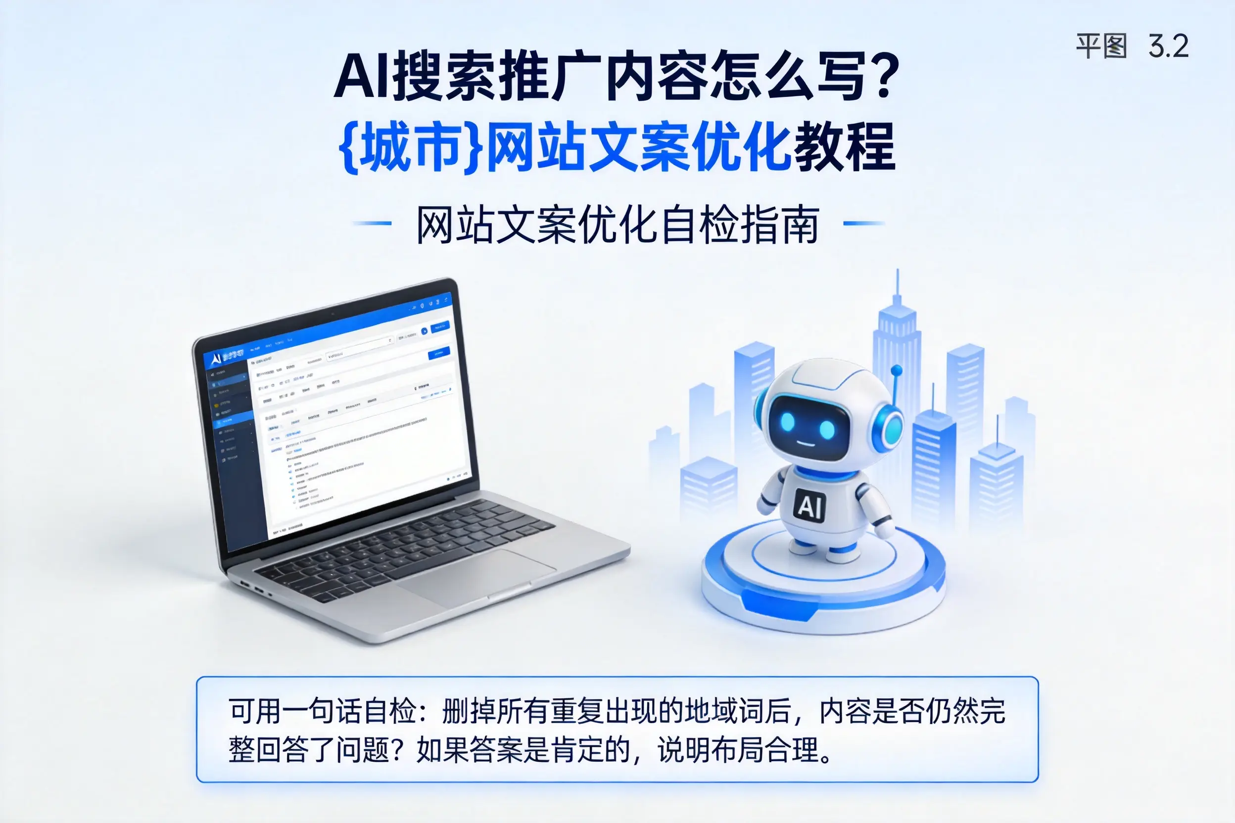 AI搜索推广内容怎么写?西双版纳网站文案优化教程