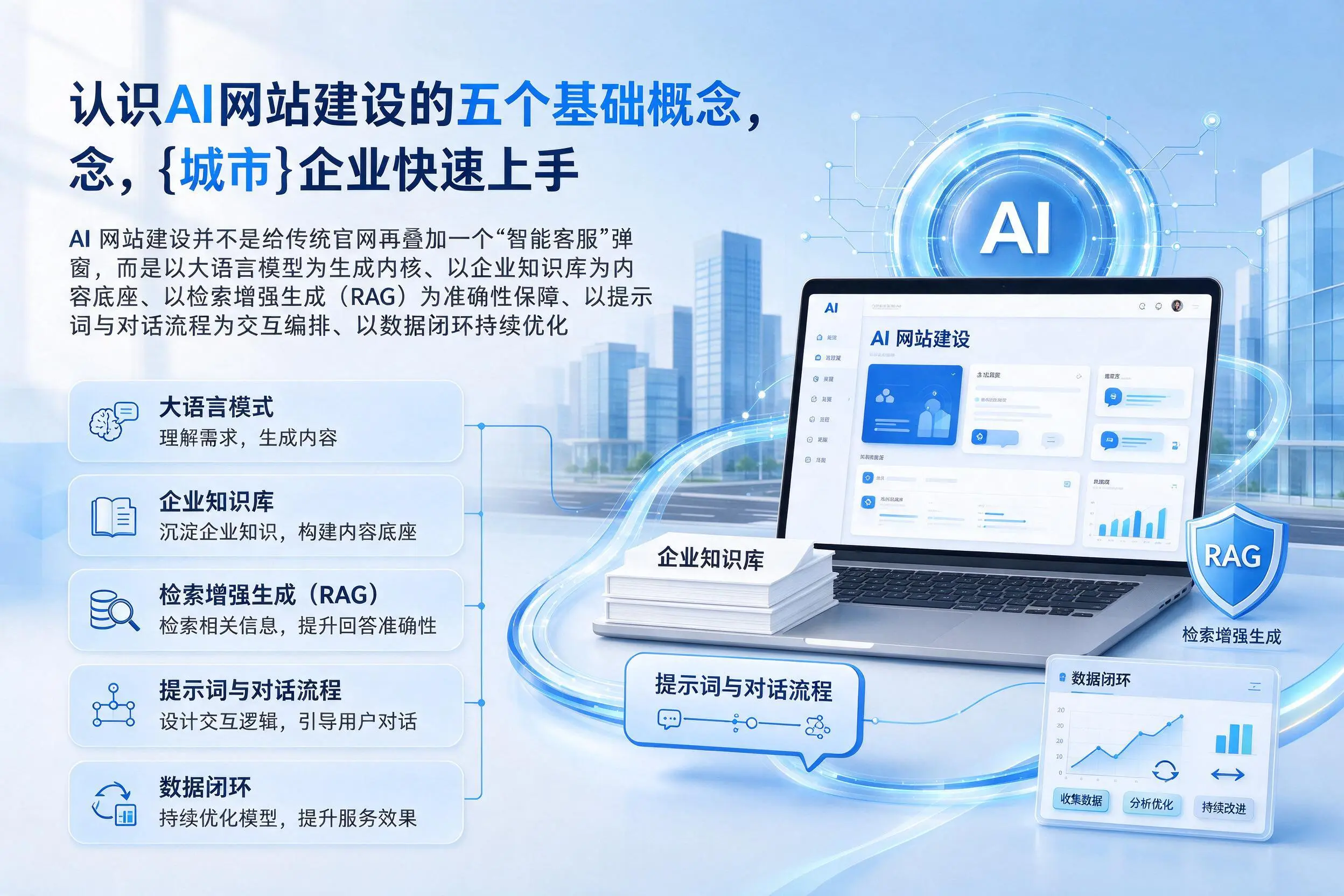 认识AI网站建设的五个基础概念,西双版纳企业快速上手